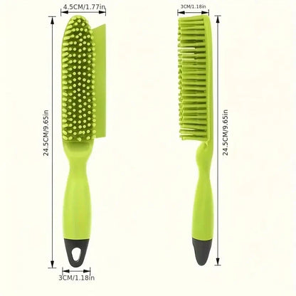 Rubber Grooming Brush | Suitable for dog bathing, massage, and efficient cleaning.