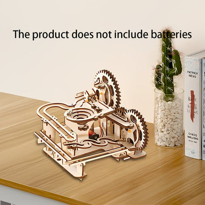 Wooden 3D Puzzle – Marble Run Model Kit
