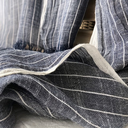Vintage Style Tie-Dye Striped Scarf, Unisex