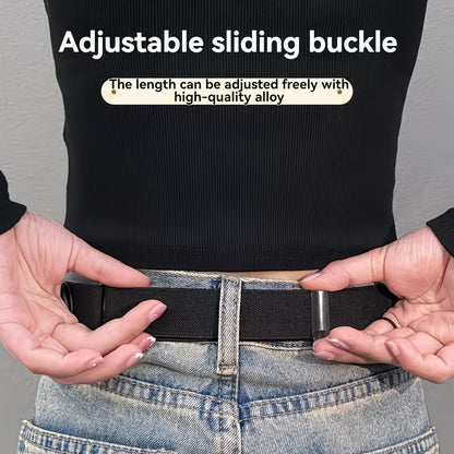 2-Pack Invisible Elastic Belt – Buckle-Free Adjustable Design